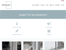 Tablet Screenshot of optoglas.dk